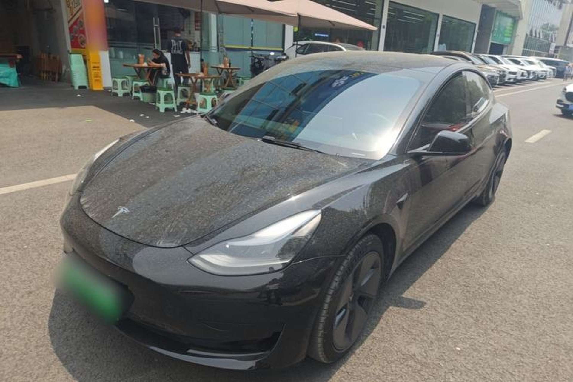 Used Tesla Model 3 2022 Rear-Wheel-Drive Version Front Left 45 Deg