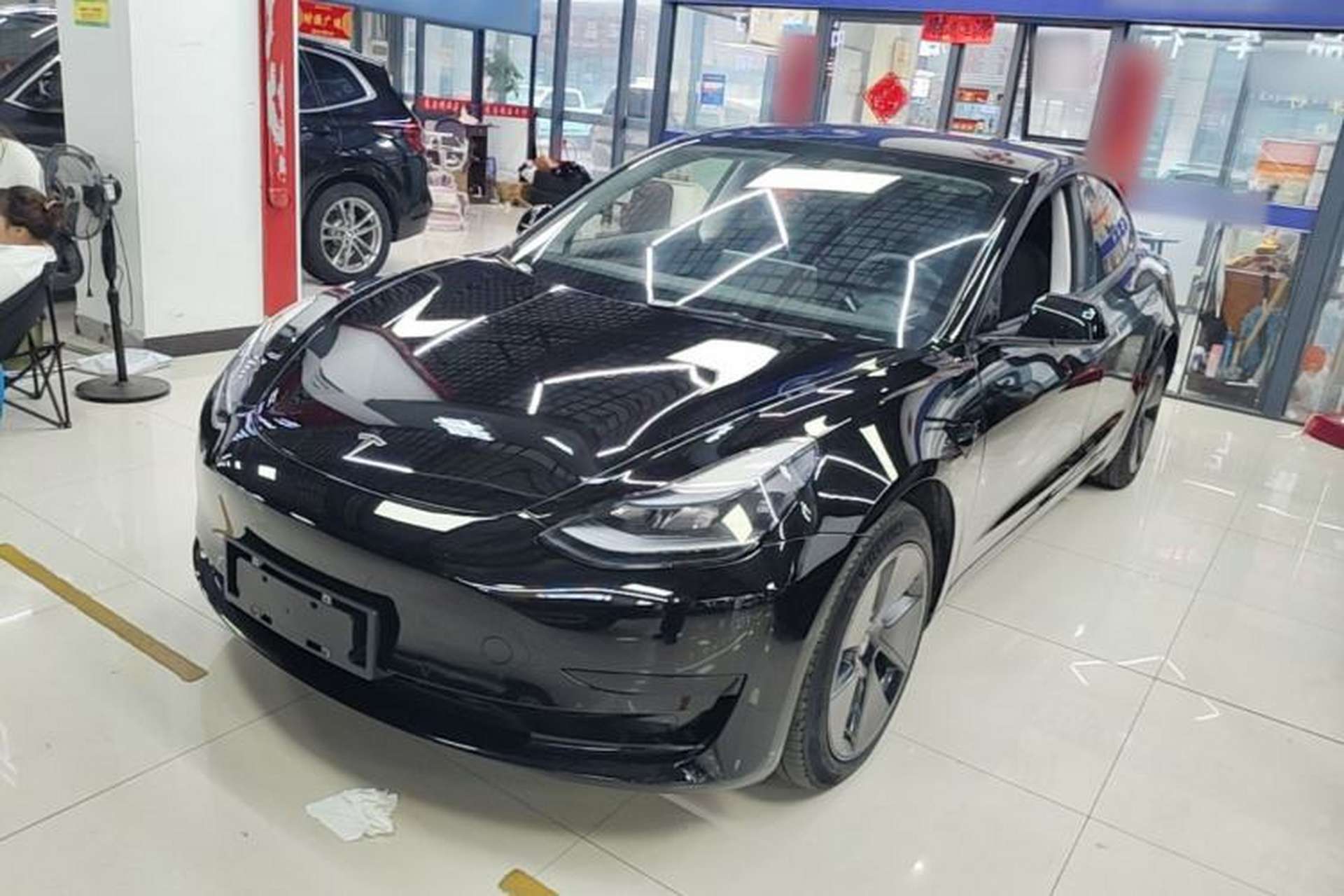 Used Tesla Model 3 2022 Rear-Wheel-Drive Version Front Left 45 Deg