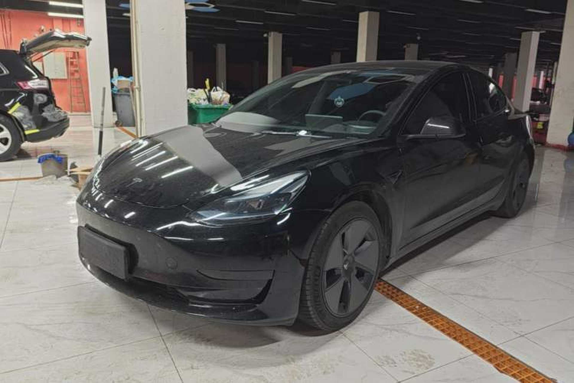 Used Tesla Model 3 2022 Rear-Wheel-Drive Version Front Left 45 Deg