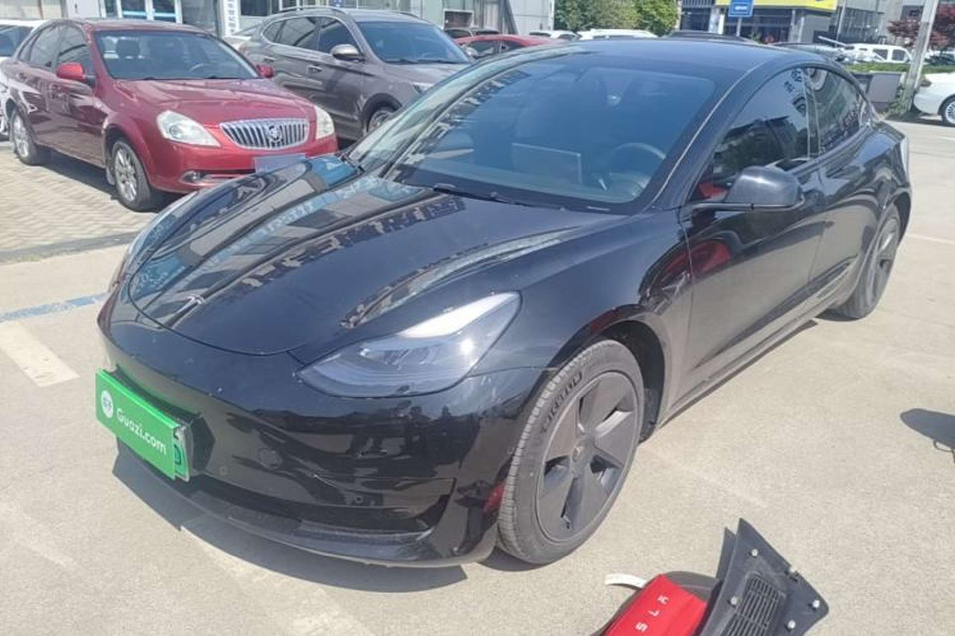 Used Tesla Model 3 2022 Rear-Wheel-Drive Version Front Left 45 Deg
