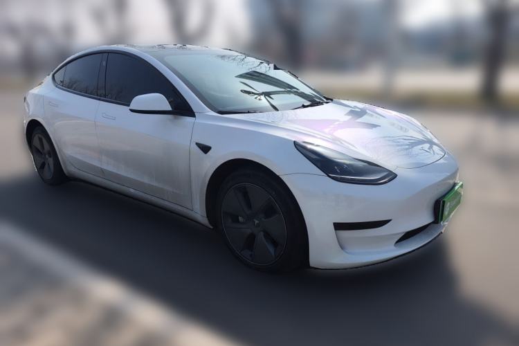 Used Tesla Model 3 2022 Rear-Wheel-Drive Version Front Right 45 Deg