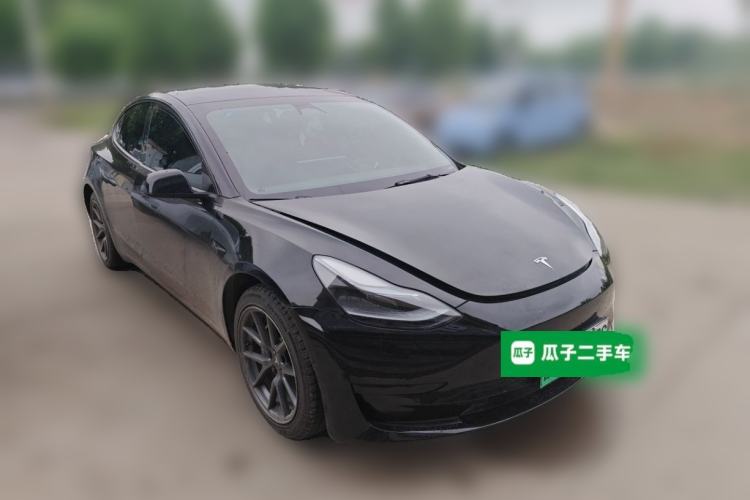 Used Tesla Model 3 2022 Rear-Wheel-Drive Version Front Right 45 Deg