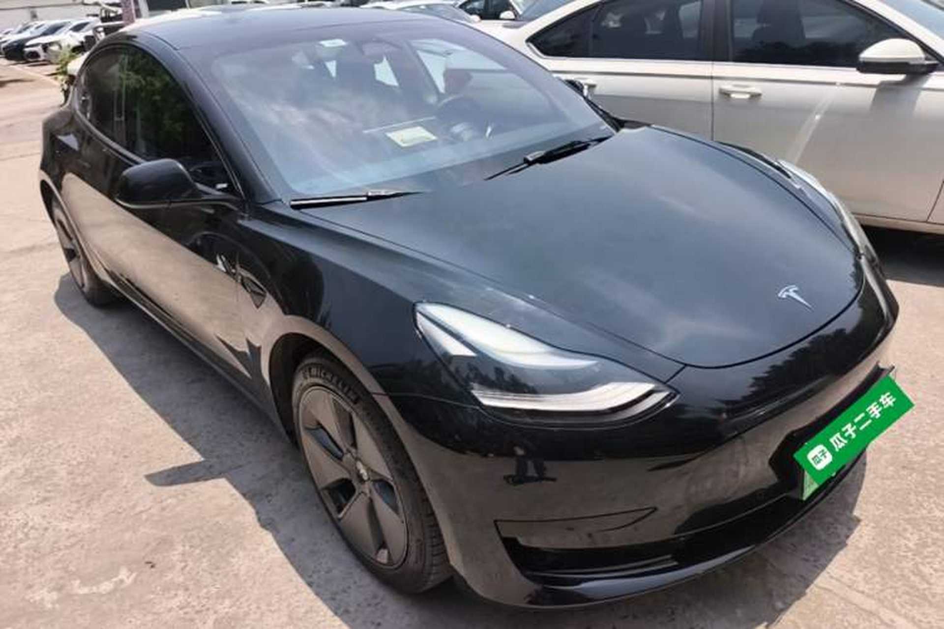 Used Tesla Model 3 2022 Rear-Wheel-Drive Version Front Right 45 Deg