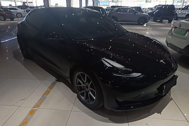 Used Tesla Model 3 2022 Rear-Wheel-Drive Version Front Right 45 Deg