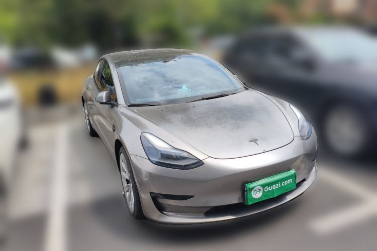 Used Tesla Model 3 2022 Rear-Wheel-Drive Version Front Right 45 Deg