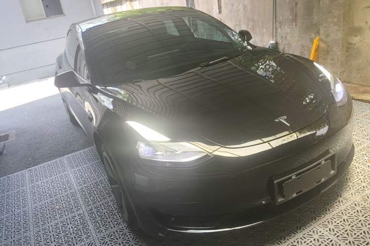 Used Tesla Model 3 2022 Rear-Wheel-Drive Version Front Right 45 Deg