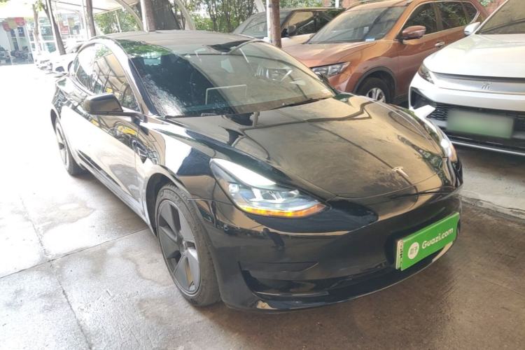 Used Tesla Model 3 2022 Rear-Wheel-Drive Version Front Right 45 Deg