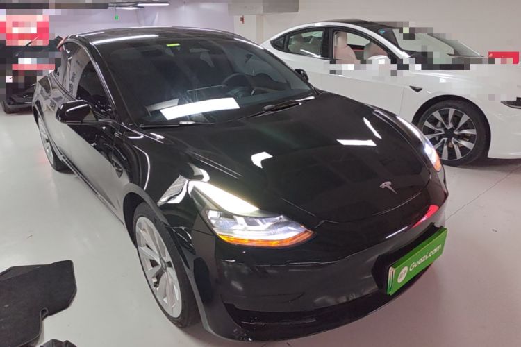 Used Tesla Model 3 2022 Rear-Wheel-Drive Version Front Right 45 Deg