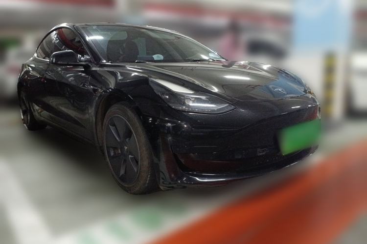 Used Tesla Model 3 2022 Rear-Wheel-Drive Version Front Right 45 Deg