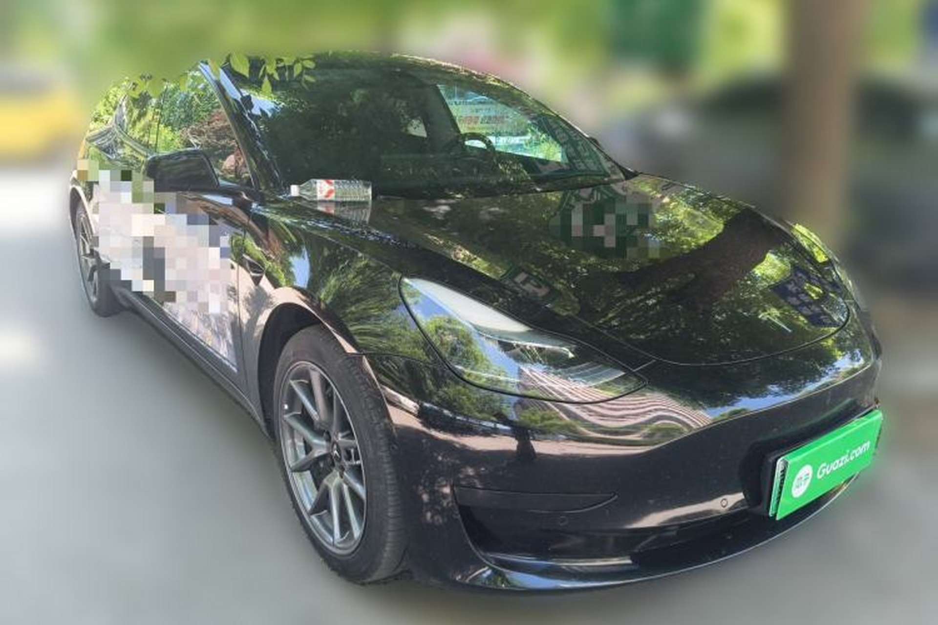Used Tesla Model 3 2022 Rear-Wheel-Drive Version Front Right 45 Deg