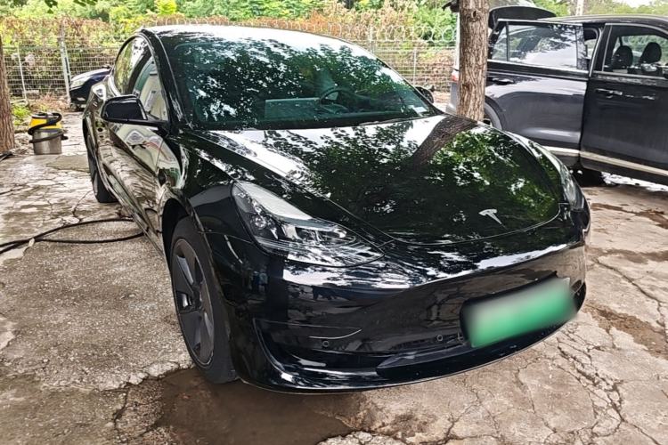 Used Tesla Model 3 2022 Rear-Wheel-Drive Version Front Right 45 Deg