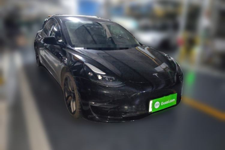 Used Tesla Model 3 2022 Performance High-Performance All-Wheel-Drive Version Front Right 45 Deg