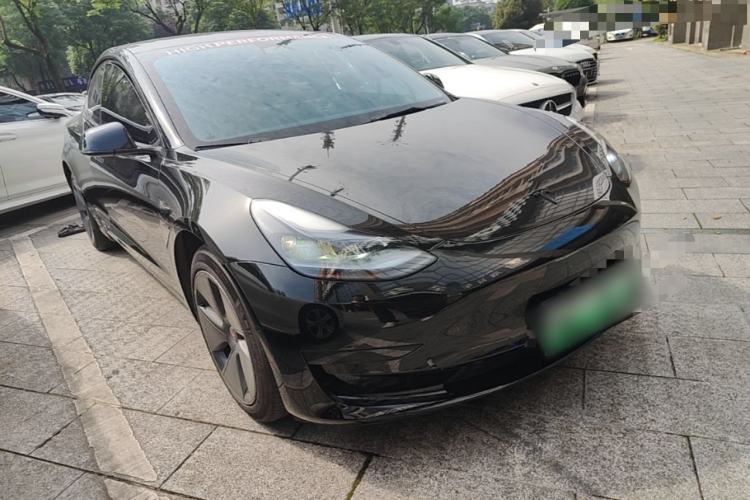 Used Tesla Model 3 2022 Rear-Wheel-Drive Version Front Right 45 Deg