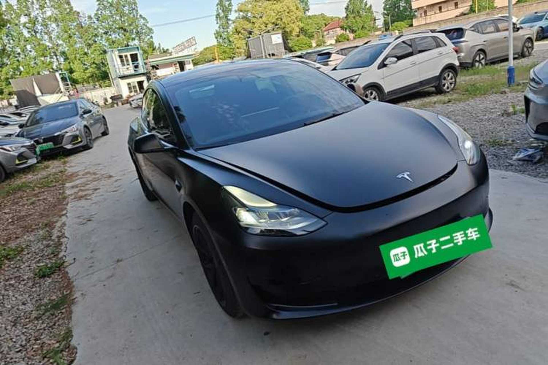 Used Tesla Model 3 2022 Rear-Wheel-Drive Version Front Right 45 Deg