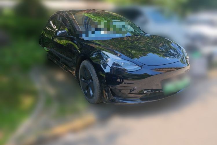 Used Tesla Model 3 2022 Rear-Wheel-Drive Version Front Right 45 Deg