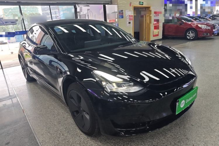 Used Tesla Model 3 2022 Rear-Wheel-Drive Version Front Right 45 Deg