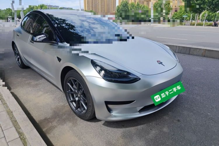Used Tesla Model 3 2022 Rear-Wheel-Drive Version Front Right 45 Deg