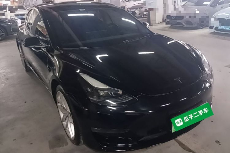Used Tesla Model 3 2022 Performance High-Performance All-Wheel-Drive Version Front Right 45 Deg