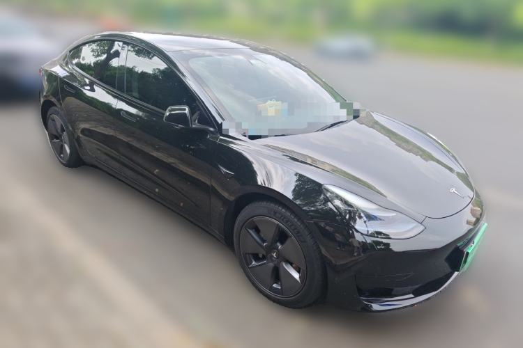 Used Tesla Model 3 2022 Rear-Wheel-Drive Version Front Right 45 Deg