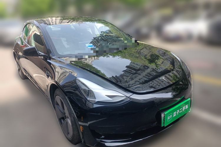 Used Tesla Model 3 2022 Rear-Wheel-Drive Version Front Right 45 Deg