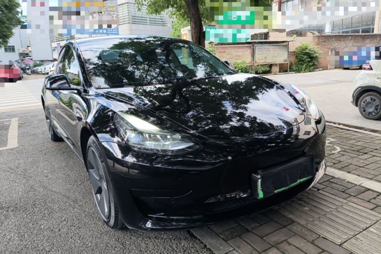 Used Tesla Model 3 2022 Rear-Wheel-Drive Version Front Right 45 Deg