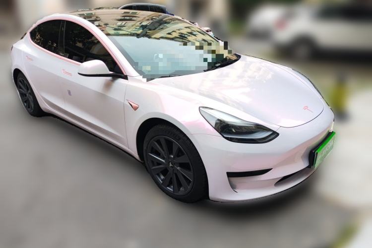 Used Tesla Model 3 2022 Rear-Wheel-Drive Version Front Right 45 Deg