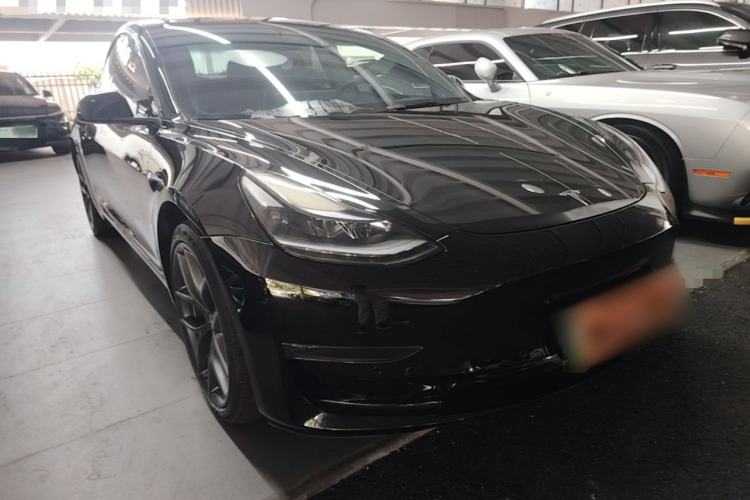 Used Tesla Model 3 2022 Performance High-Performance All-Wheel-Drive Version Front Right 45 Deg