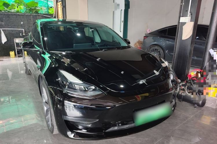 Used Tesla Model 3 2022 Performance High-Performance All-Wheel-Drive Version Front Right 45 Deg