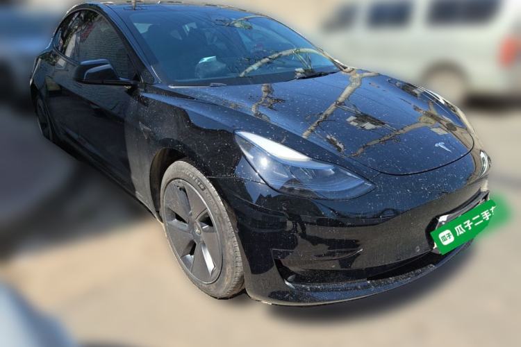 Used Tesla Model 3 2022 Rear-Wheel-Drive Version Front Right 45 Deg