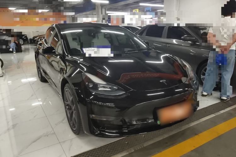 Used Tesla Model 3 2022 Performance High-Performance All-Wheel-Drive Version Front Right 45 Deg