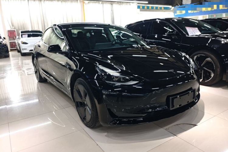 Used Tesla Model 3 2022 Rear-Wheel-Drive Version Front Right 45 Deg