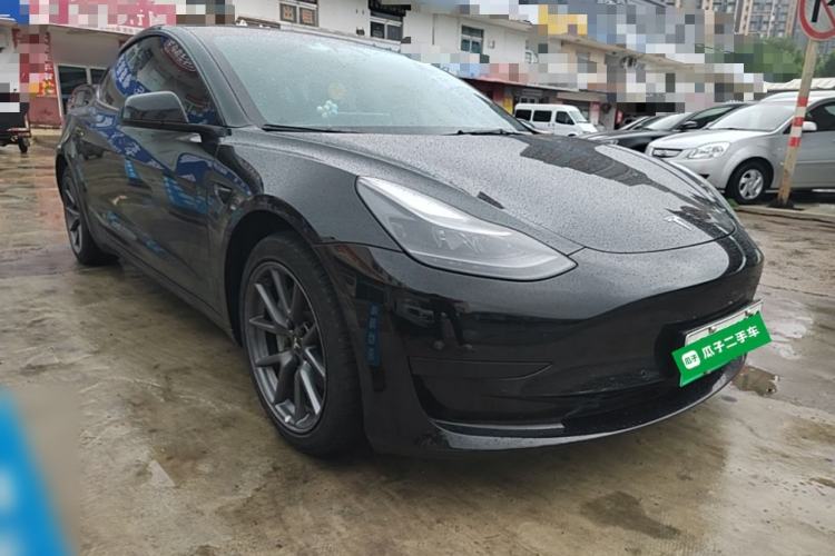Used Tesla Model 3 2022 Rear-Wheel-Drive Version Front Right 45 Deg