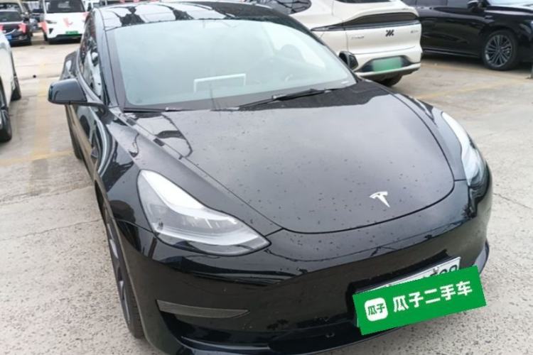 Used Tesla Model 3 2022 Performance High-Performance All-Wheel-Drive Version Front Right 45 Deg