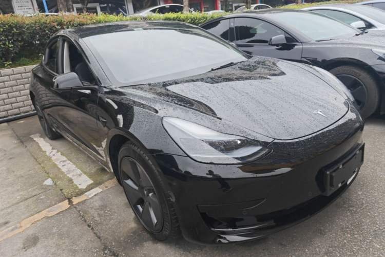Used Tesla Model 3 2022 Rear-Wheel-Drive Version Front Right 45 Deg
