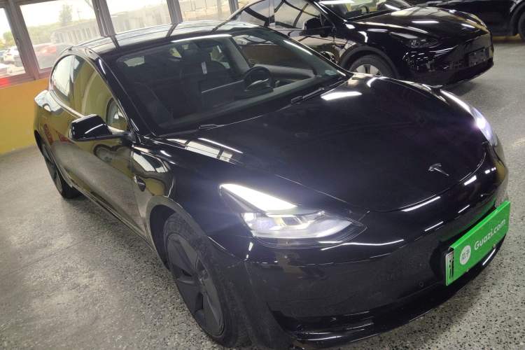 Used Tesla Model 3 2022 Rear-Wheel-Drive Version Front Right 45 Deg
