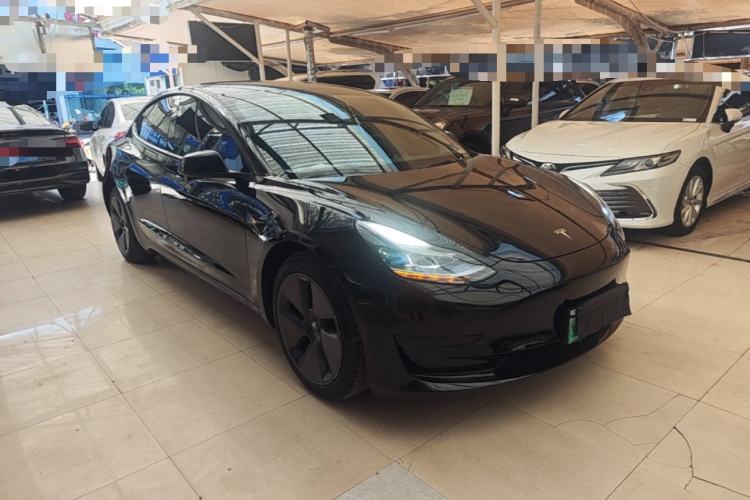 Used Tesla Model 3 2022 Rear-Wheel-Drive Version Front Right 45 Deg
