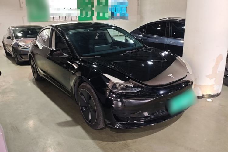 Used Tesla Model 3 2022 Rear-Wheel-Drive Version Front Right 45 Deg