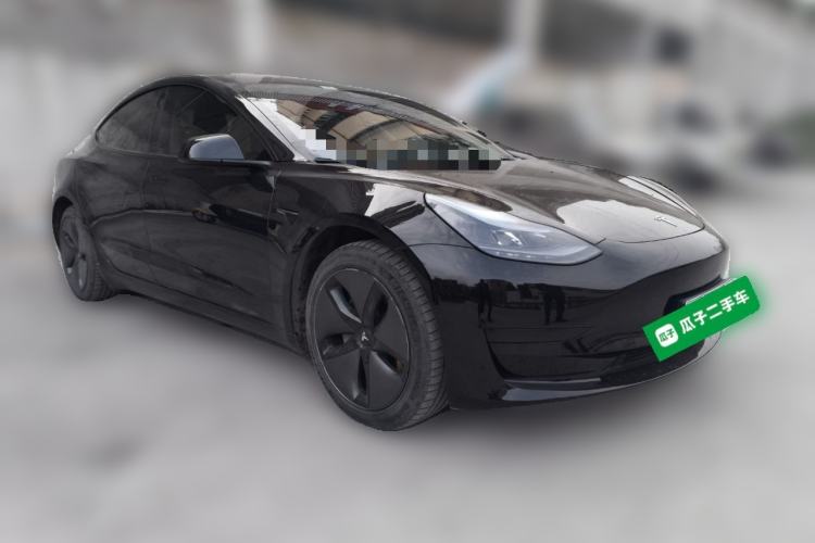 Used Tesla Model 3 2022 Rear-Wheel-Drive Version Front Right 45 Deg