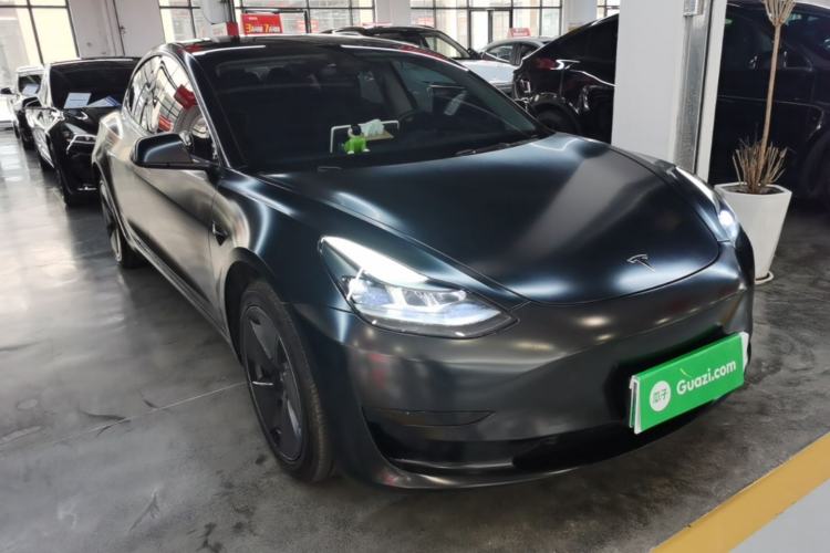 Used Tesla Model 3 2022 Rear-Wheel-Drive Version Front Right 45 Deg