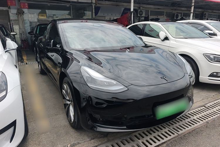Used Tesla Model 3 2022 Rear-Wheel-Drive Version Front Right 45 Deg
