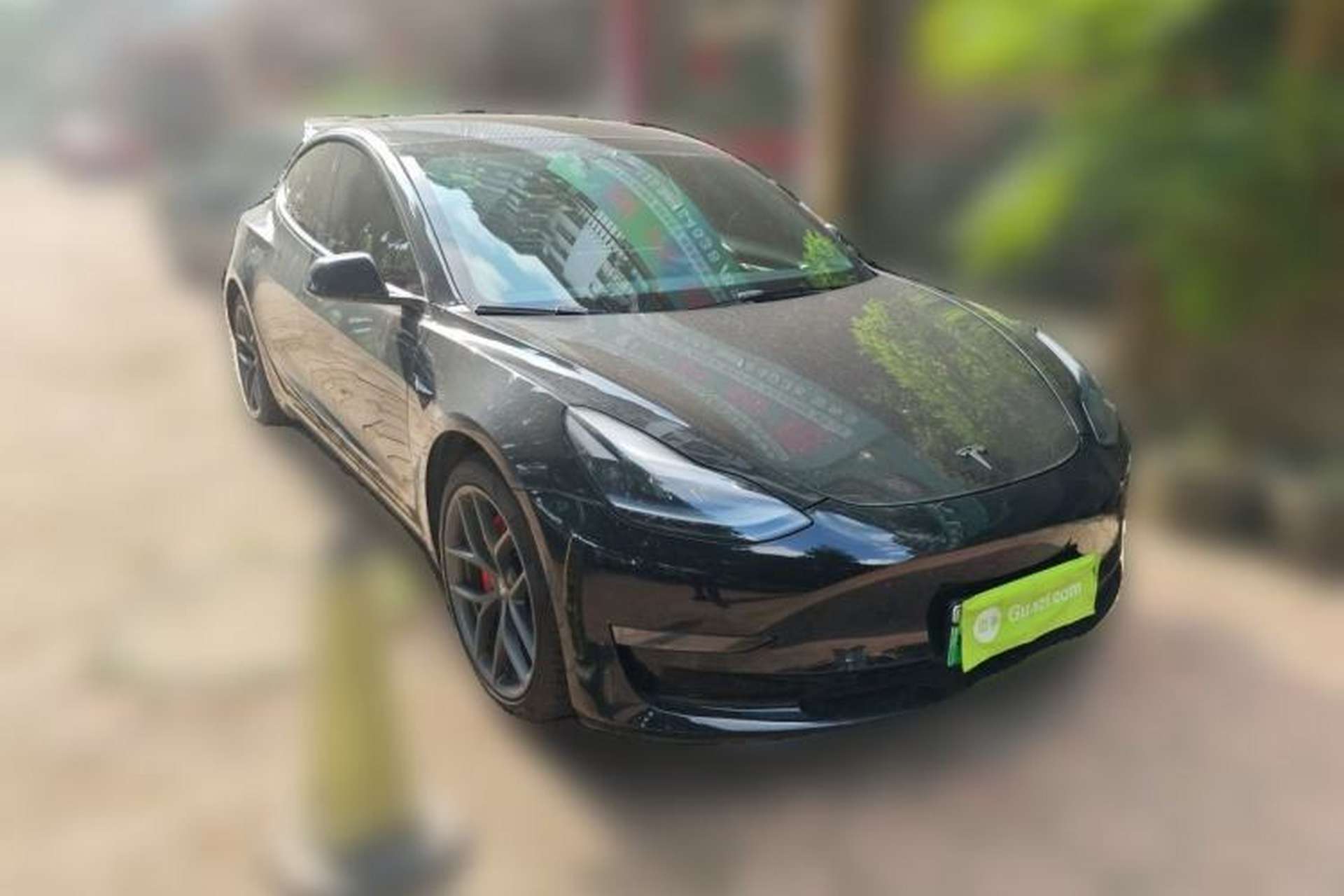 Used Tesla Model 3 2022 Performance High-Performance All-Wheel-Drive Version Front Right 45 Deg