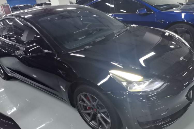 Used Tesla Model 3 2022 Rear-Wheel-Drive Version Front Right 45 Deg
