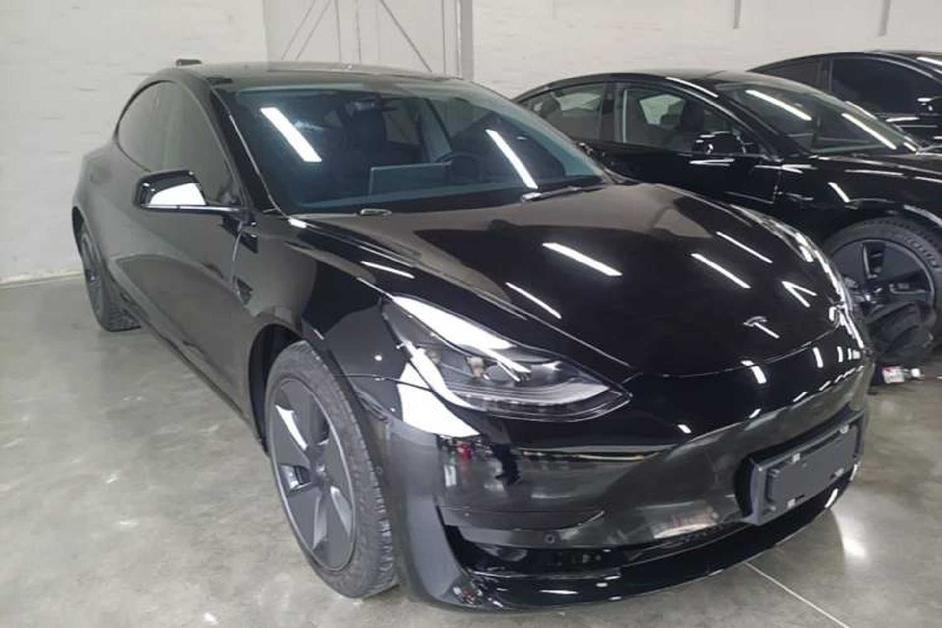 Used Tesla Model 3 2022 Rear-Wheel-Drive Version Front Right 45 Deg