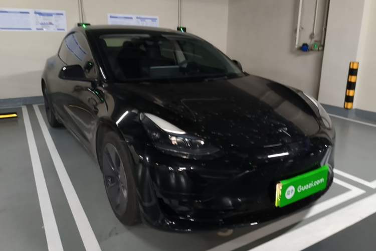 Used Tesla Model 3 2022 Rear-Wheel-Drive Version Front Right 45 Deg