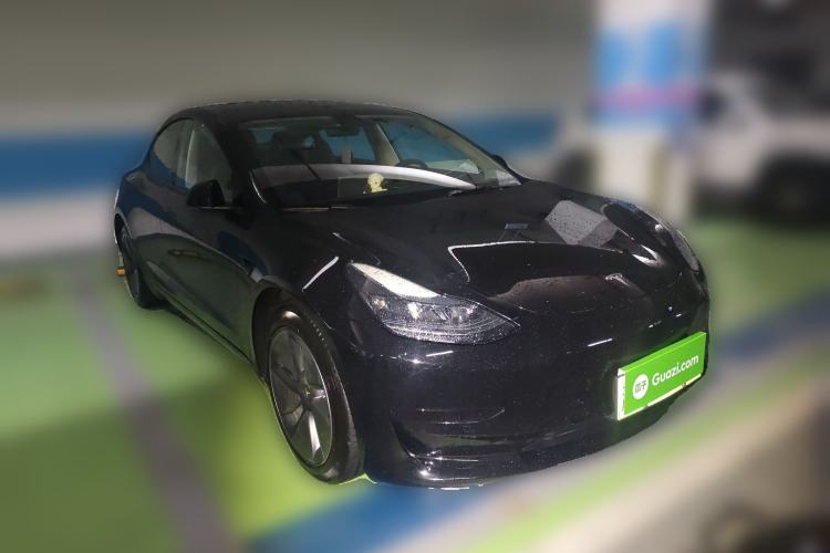 Used Tesla Model 3 2022 Rear-Wheel-Drive Version Front Right 45 Deg