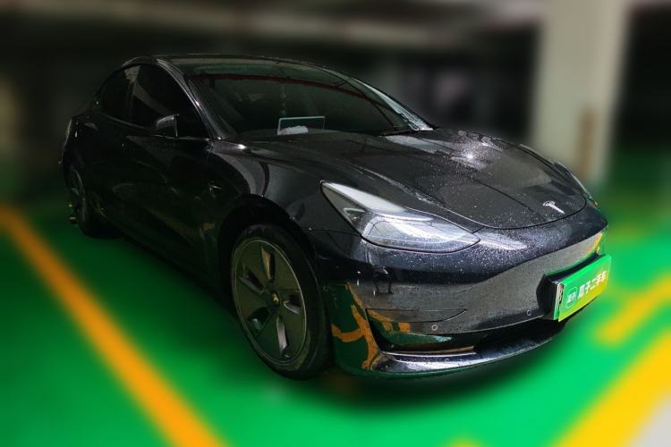Used Tesla Model 3 2022 Rear-Wheel-Drive Version Front Right 45 Deg