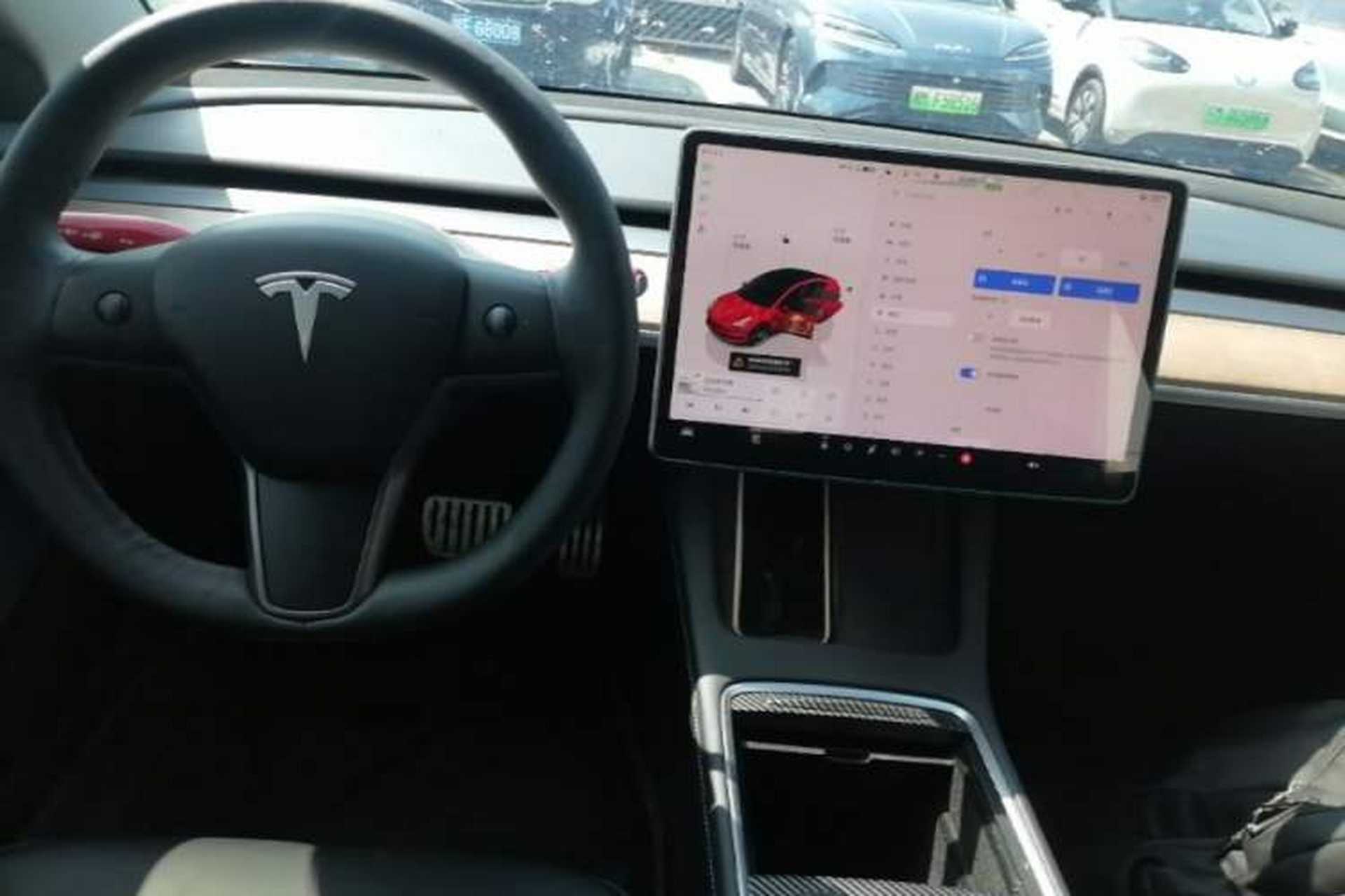 Used Tesla Model 3 2022 Performance High-Performance All-Wheel-Drive Version Gear Lever