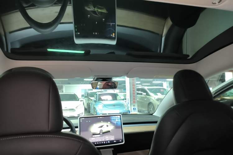 Used Tesla Model 3 2022 Rear-Wheel-Drive Version Headliner