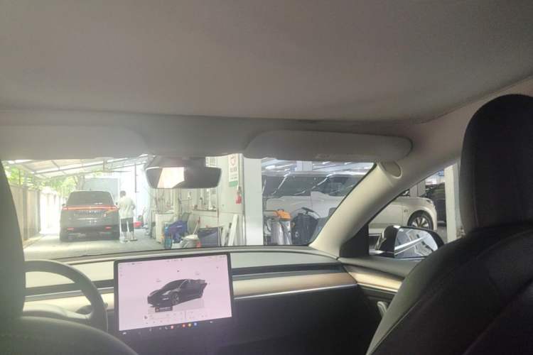 Used Tesla Model 3 2022 Rear-Wheel-Drive Version Headliner