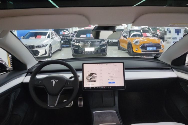 Used Tesla Model 3 2022 Performance High-Performance All-Wheel-Drive Version Headliner
